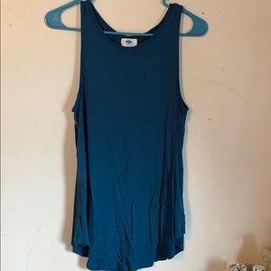 Blue tank top